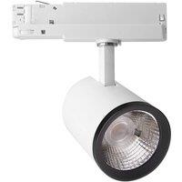 MEGAMAN LED track spotlight Marco, white, 4,000 K