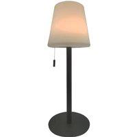 Lindby LED rechargeable lamp Azalea black aluminium CCT height-adjustable