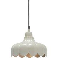 PR Home hanging light Wells Small, beige/gold, 24 cm, plug