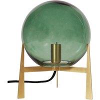 PR Home Milla table lamp height 28 cm gold/green