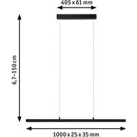 Paulmann LED hanging light Lento, up/down, CCT, dimmable, black