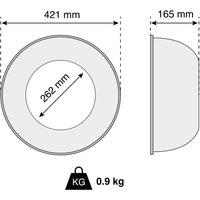The Light Group SLC Force PC diffuser clear
