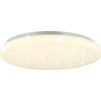 Lindby LED outdoor ceiling light Astera, white, 3,000 K, 33 cm