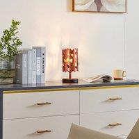 Lucande table lamp Aeloria, copper, iron, 12 cm, E27