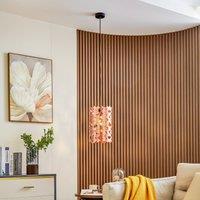 Lucande pendant light Aeloria, copper, 25 cm, iron, E27