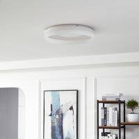 Lucande Smart LED ceiling light Squillo white Tuya RGBW CCT