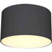 Lindby LED spotlight Nivoria, 11 x 7 cm, black, metal