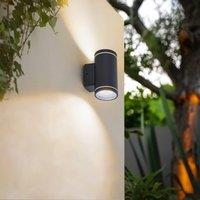 Lindby Smart LED outdoor wall light Valtin CCT RGB Tuya IP54