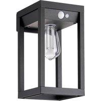 Lindby Smart LED solar wall lamp Enea, sensor, CCT, RGB, Tuya