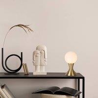 Lucide Moya table lamp, glass lampshade, gold