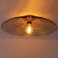 Lindby Thorian ceiling light, 60 cm, gold-coloured, iron