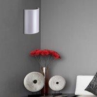Euluna Satin wall light in satin, white/gold