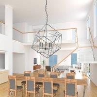 Searchlight Cube pendant light cage lampshade