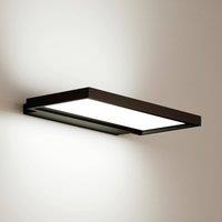 Arcchio Rick LED office wall light, black, cool white