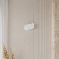 Euluna Elzear wall light, oval, white