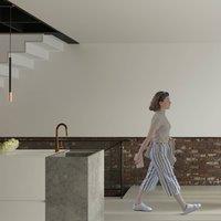 Euluna Thalassa hanging light, 1-bulb, G9, black/copper