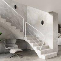 Euluna Faelan wall light with shade, black