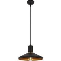 Avonni AV-4106-M24-BSY metal pendant light, black