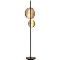 Avonni Floor lamp LM-9113-2BSY, black, metal, 180 cm high, E14