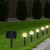 Globo 36352-20 fairy lights solar RGBW, IP44, 20-bulb