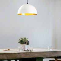 Opviq Pendant light Berceste 232-S 40cm white/gold