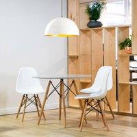 Opviq Pendant light Berceste 234-S 50cm white/gold