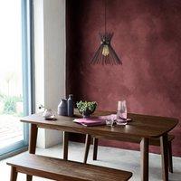 Opviq Pendant light Kirpi 3081 1-bulb 34cm black
