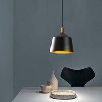 Opviq Saglam 3720 1-bulb pendant light 25cm black/gold