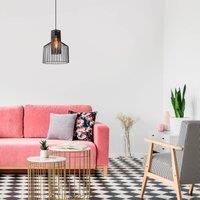 Opviq Pendant light Atos 2851 1-bulb 30cm black