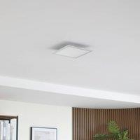 Lindby LED Enhife panel, white, 30 x 30 cm, metal, 4,000 K