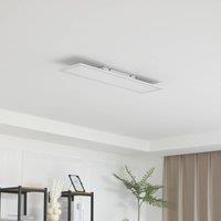Lindby Enhife LED panel, white, 80 x 20 cm, metal, 4,000 K