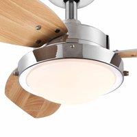 Westinghouse Wengue ceiling fan, E14 light