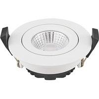Sigor LED recessed ceiling spot Diled, 8.5 cm, 6 W, 3,000 K, white