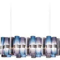 Slamp LED hanging light La Lollo, blue/purple, 100 cm