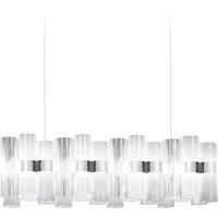 Slamp LED hanging light La Lollo, white, 100 cm