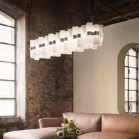 Slamp LED hanging light La Lollo, white, 140 cm