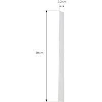 Lindby cover Linaro, white, single-circuit track lighting system, 50 cm
