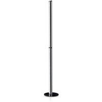 Slamp LED floor lamp Modula linear, pleated, black