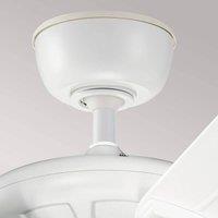 KICHLER Ceiling fan Kevlar 42 IP44, white, 107 cm