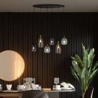 Searchlight Divine pendant light, 6-bulb