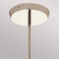 Quintiesse Kayva LED pendant light, IP44, 4-bulb, polished nickel