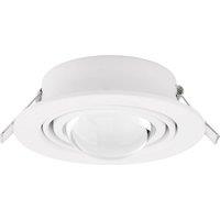 Lindby recessed spotlight Jyla, white, 3,000 K, 13 cm, lens