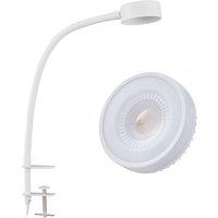 Lindby Jyla clip-on light, white, 2,700 K, GX53