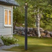 Lucande LED outdoor light Pirron, 230 cm, anthracite, IP65