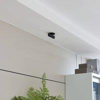 Lindby LED recessed light Eldrin, black, light points, 13.1cm