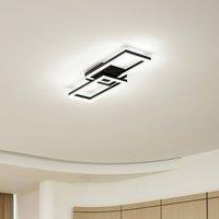 Lindby LED outdoor ceiling lamp Finian, 64 cm x 21 cm, CCT dimmable