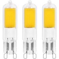 Arcchio bi-pin LED bulb, G9, 2.2W, 3000K, set of 3