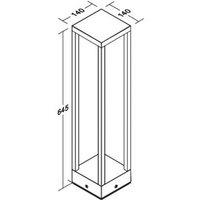 BRUMBERG LED path light Abee, graphite, IP54, height 65 cm