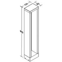 BRUMBERG LED path light Addia, graphite, IP54, height 90 cm