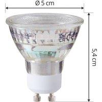 Arcchio LED bulb GU10 2.5W 2700K 450lm glass set of 10